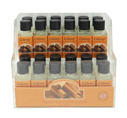 Joblot of 48 Colony Toasted Cinnamon Scented Refresher Oils 9ml CH0044