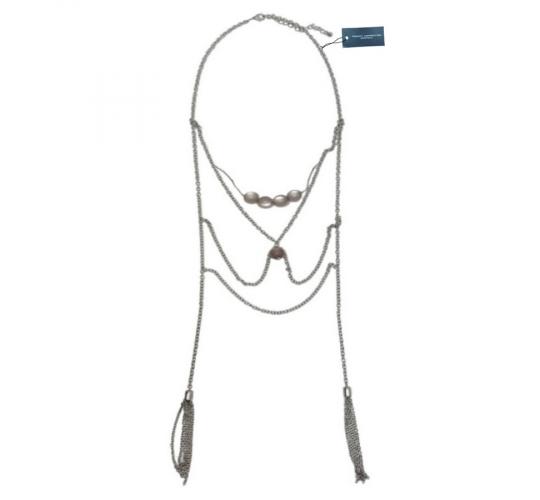 Wholesale Joblot of 10 French Connection Multiple Row Marble Pendant Necklaces