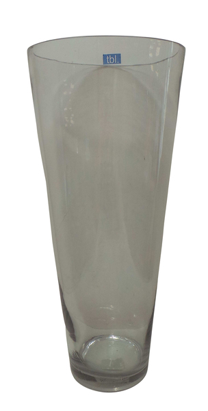 Wholesale Joblot Of 6 Tbl 50cm Tapered Glass Decorative Vases