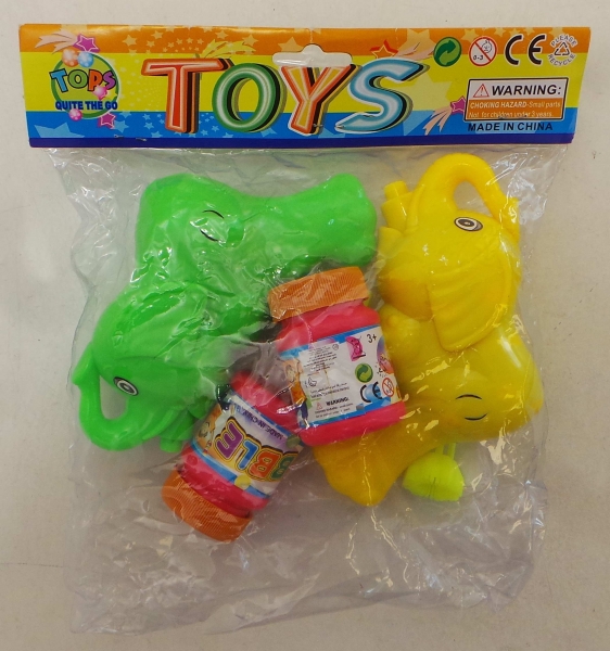 Joblot of 30 Dazzling Toys Elephant Bubble Blowers - Packs of 2