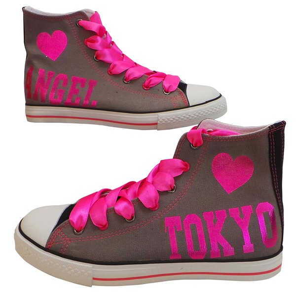 ladies canvas high tops