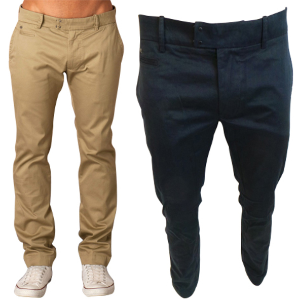 Wholesale Joblot of 5 Diesel Chi-Tight-E Mens Chinos Beige & Navy