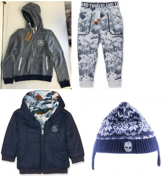 boys timberland coats