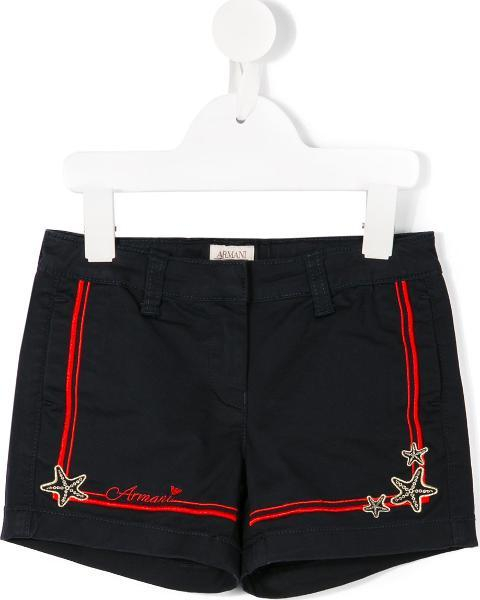 armani junior shorts