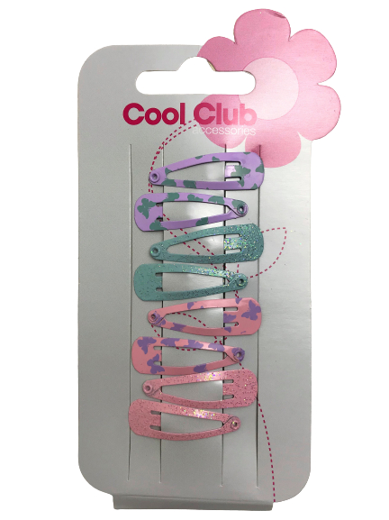 Wholesale Joblot Of 173 Cool Club Accessories Hair Clip Packs (8Pcs) Wholesale Joblot Of 173 Cool Club Accessories Hair Clip Packs (8Pcs)