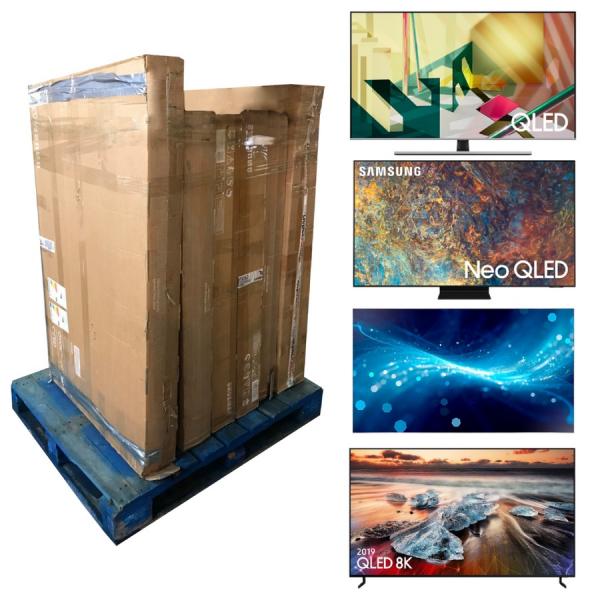 Pallet of 5 Samsung Mixed Working Customer Returns 55" TVs