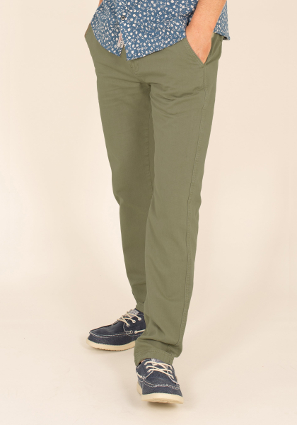 Brakeburn green Desert chinos