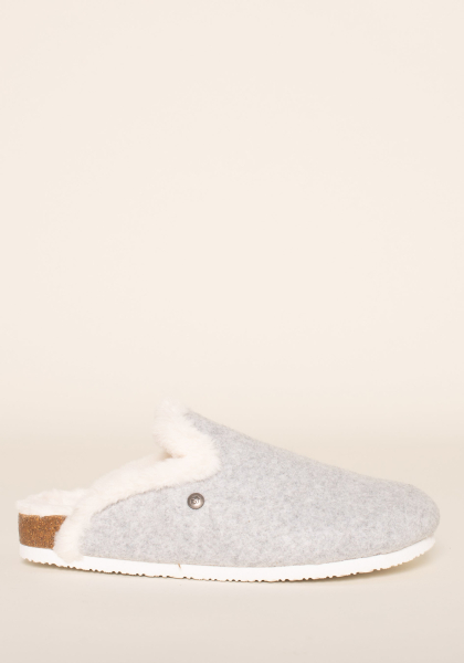 Brakeburn Light Grey Felt Slipper AW21