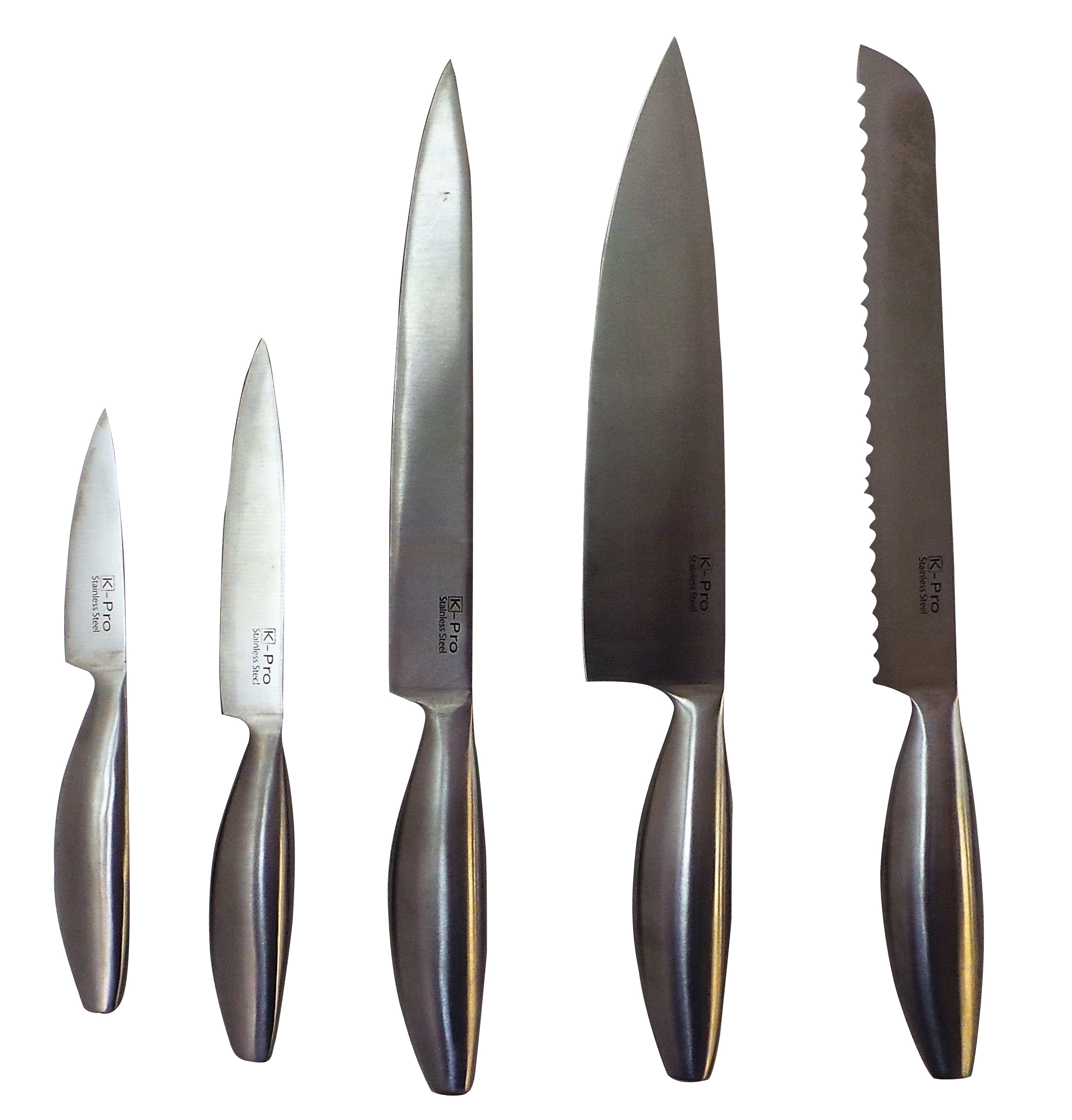 Wholesale Joblot of 20 KPro 5 Piece Stainless Steel Knife Block Sets