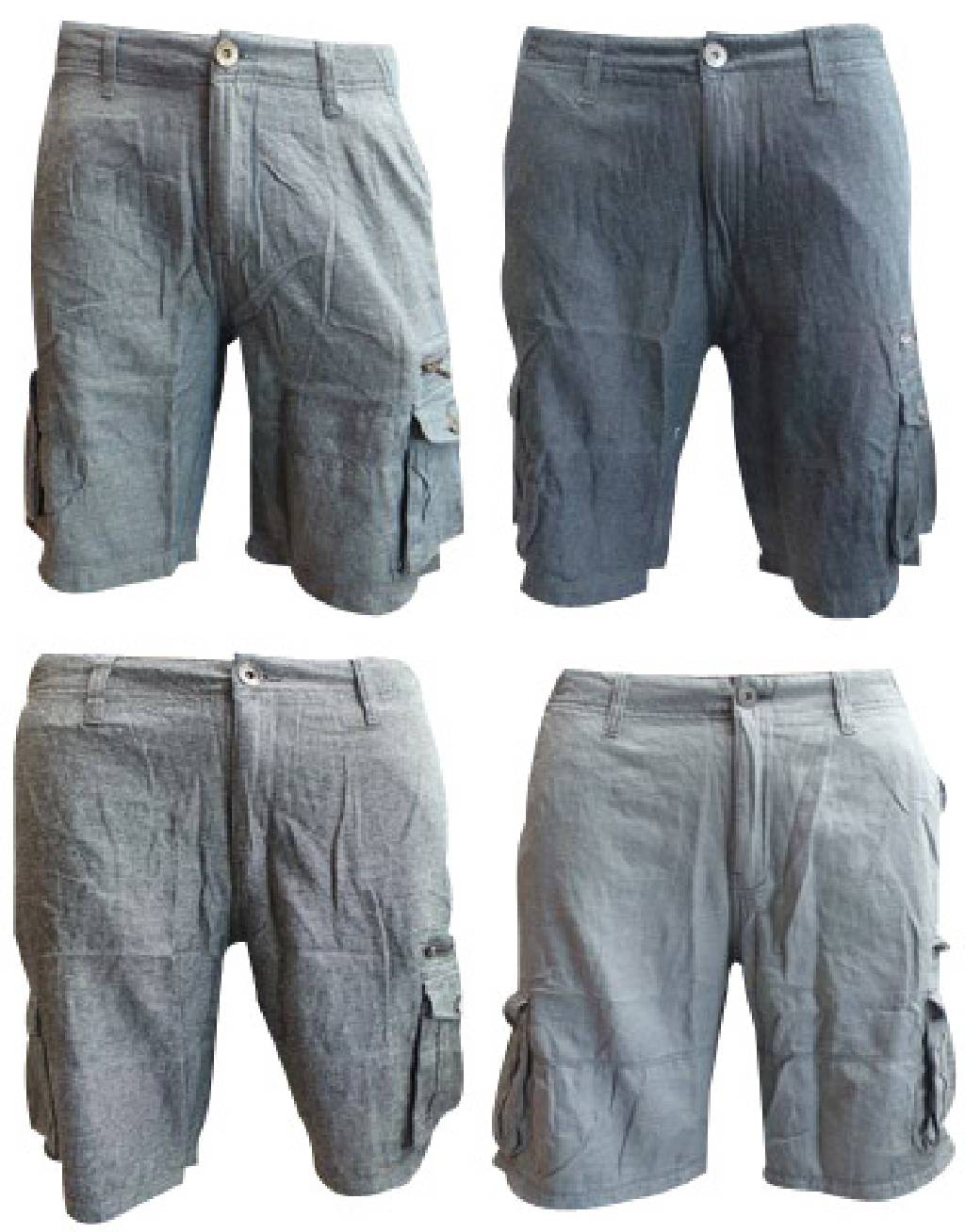 Wholesale Joblot of 10 Mens Guess Cargo Shorts Mix of Colours/Sizes