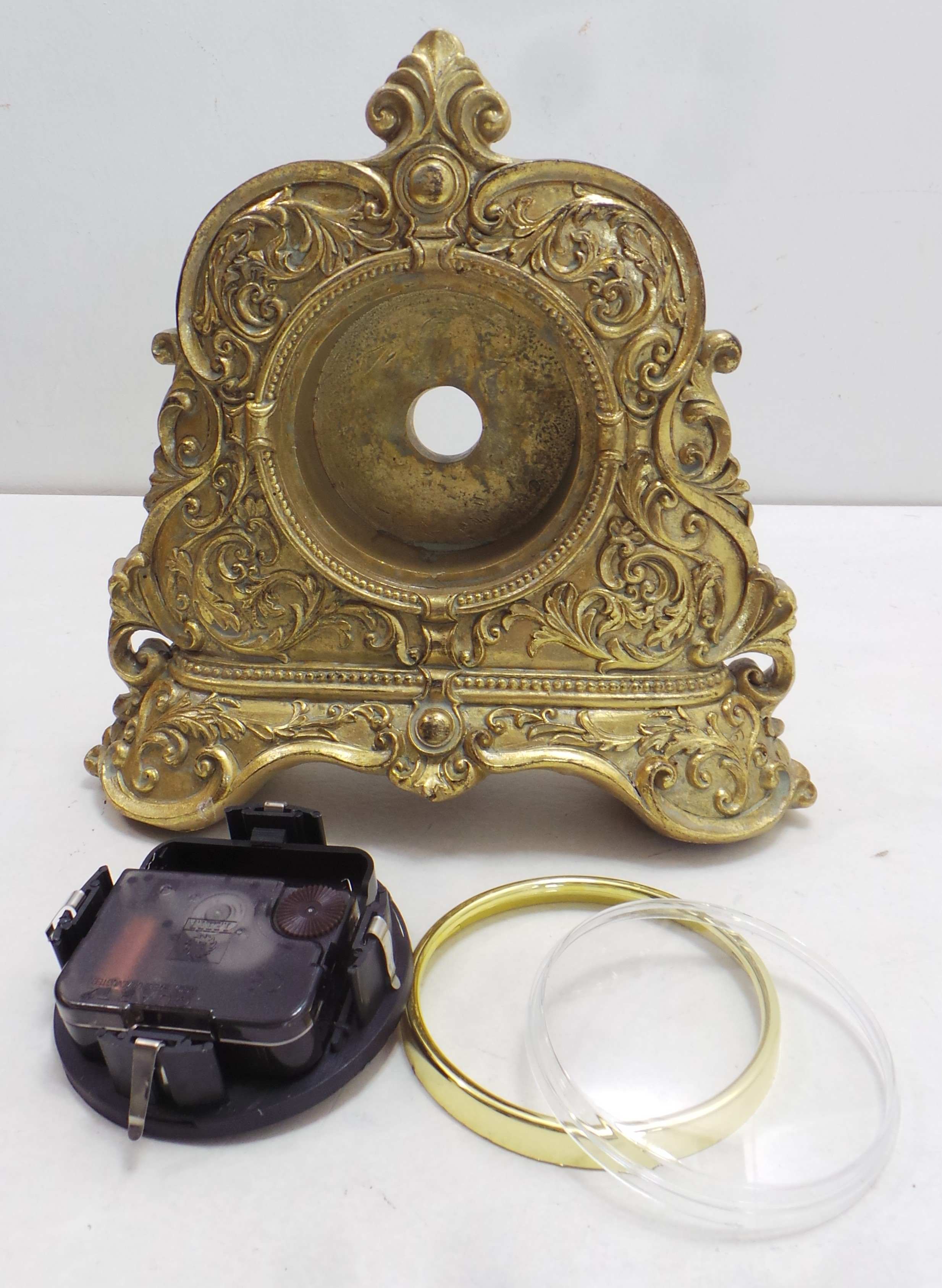 Wholesale Joblot of 6 Madame Posh 'Debby' Decorative Gold Table Clocks