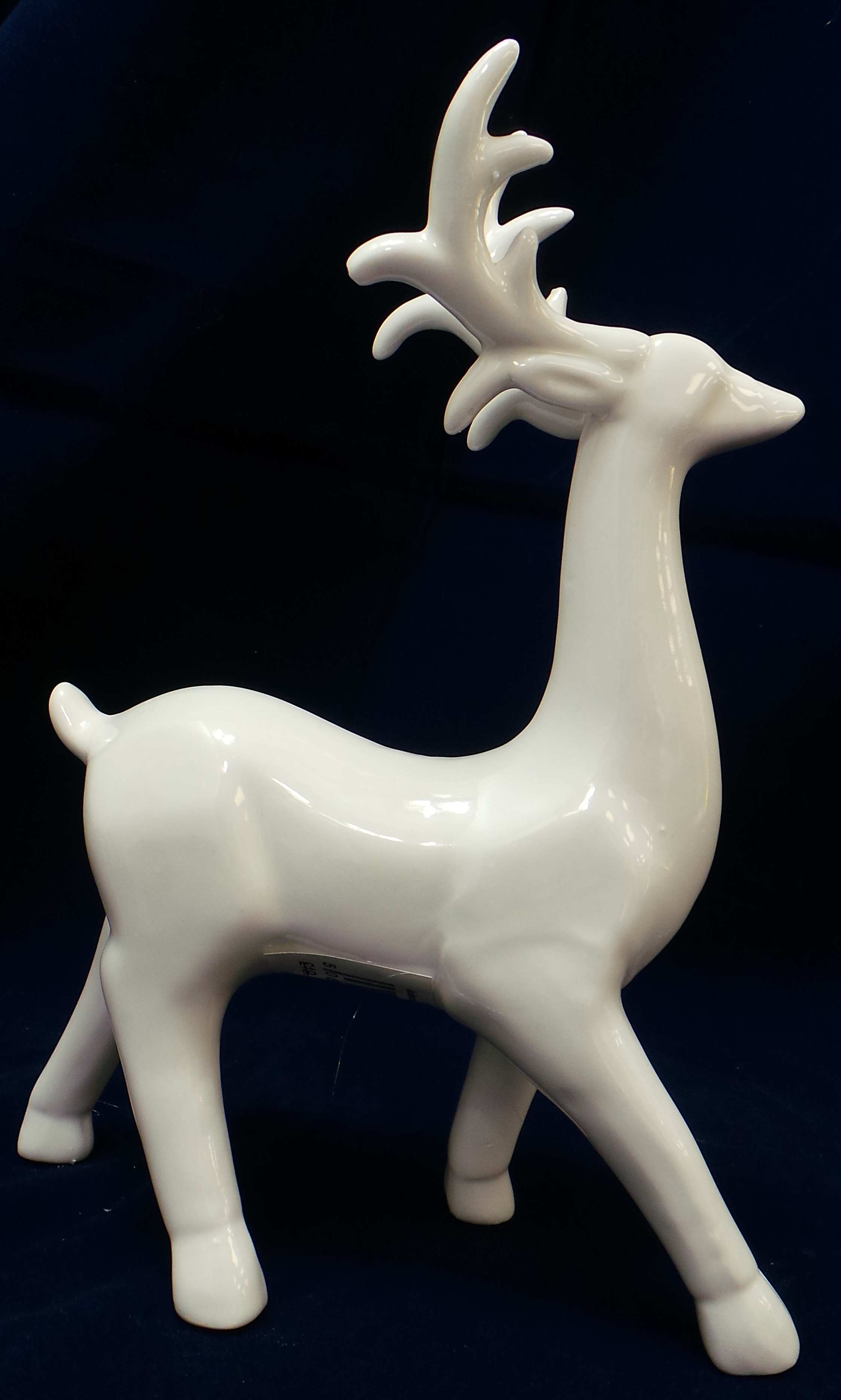 Wholesale Joblot of 15 Madame Posh White Deer Figurines 2 Styles