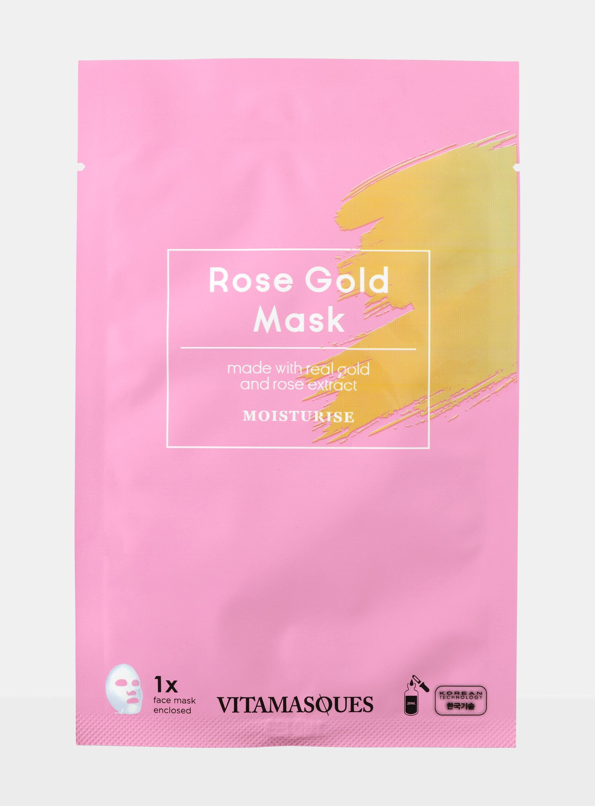 Wholesale Joblot of 50 Vitamasques Rose Gold Face Masks Vegan 20ml