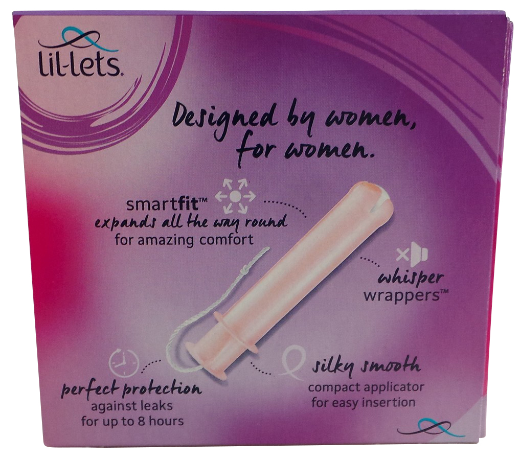 Joblot of 60 LilLets SmartFit Compact Applicator Tampons Super Plus E