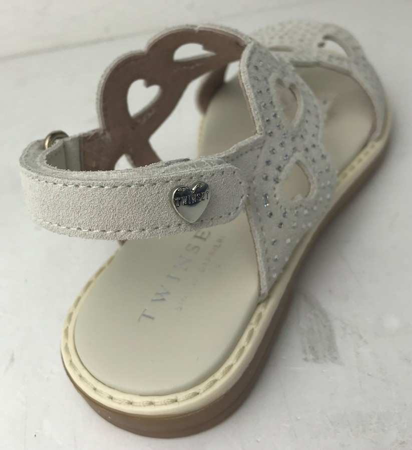 Wholesale Joblot of 3 Twinset Girls Cut-Out Heart Sandal Range of Size