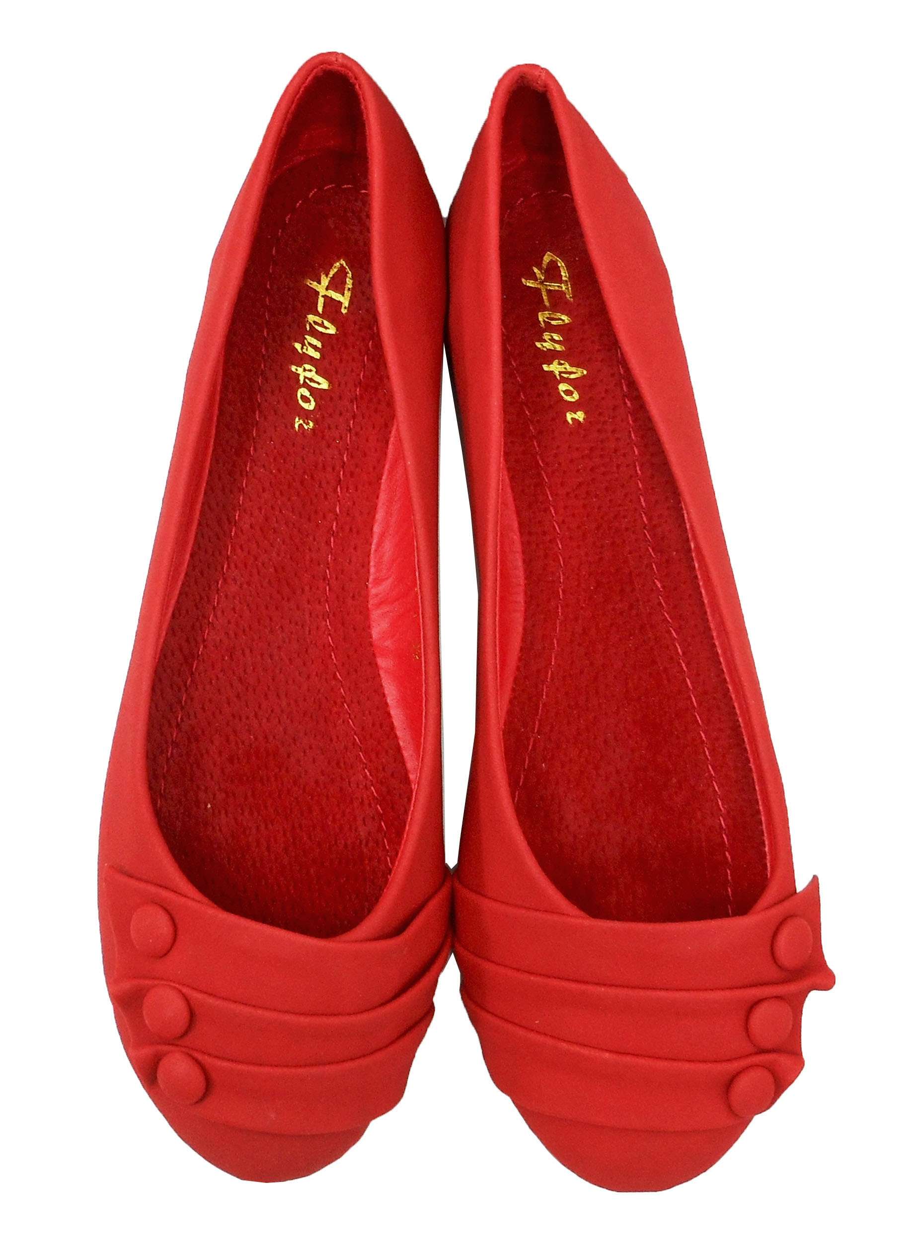 Red flat pumps Discover MICHAEL Michael Kors luxury footwear at Kurt Geiger. Metallic courts and embellished sandals will reignite your wardrobe for Spring Summer
