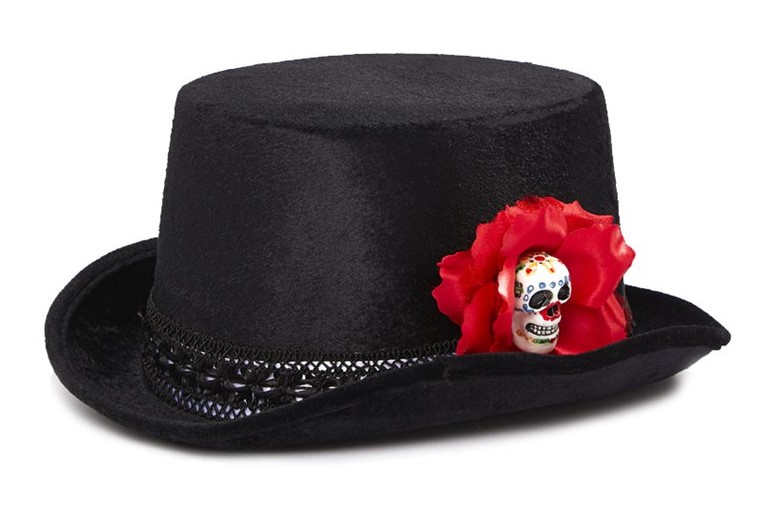 Amscan Day of the Dead Adults Top Hat