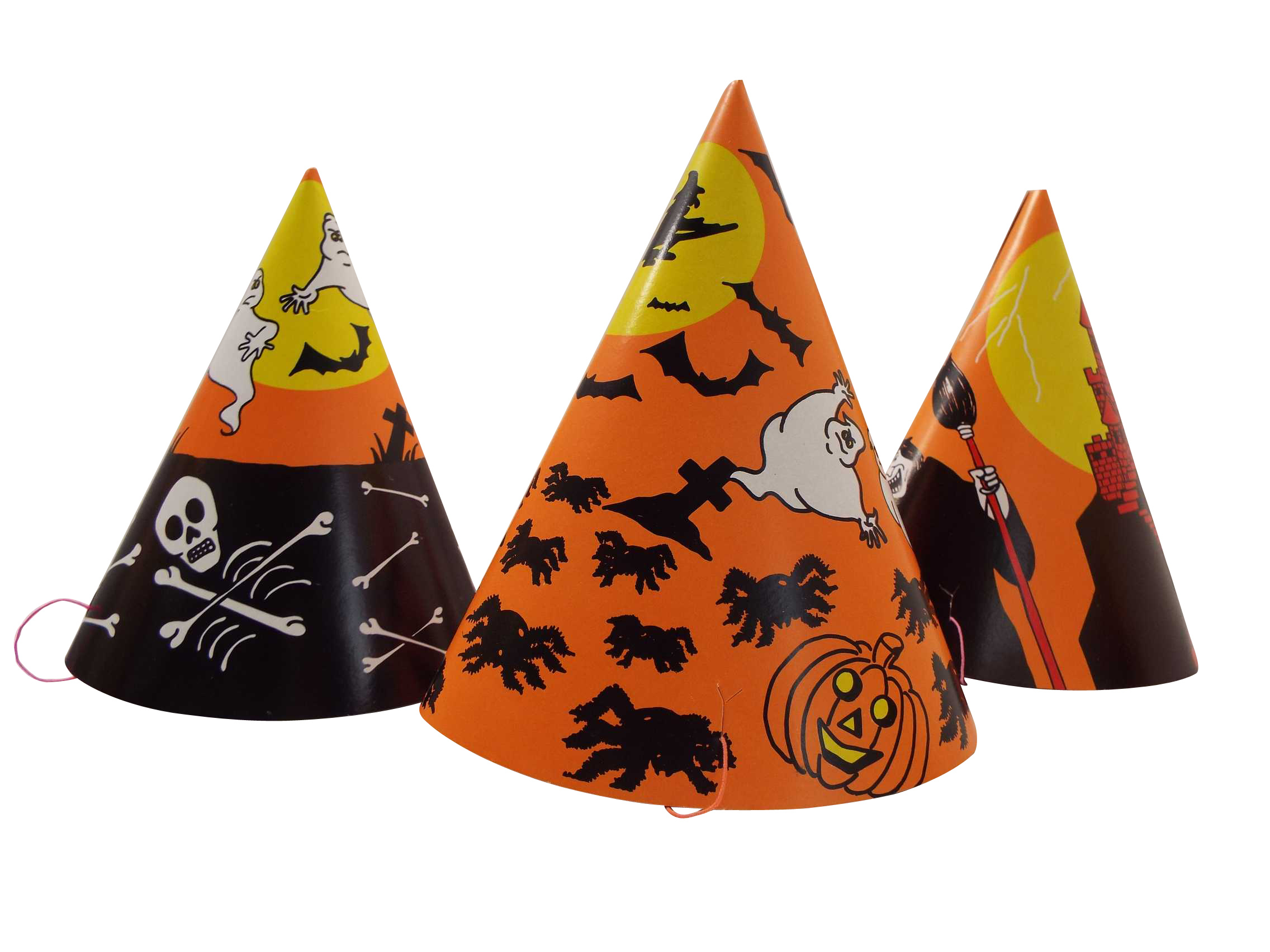 Wholesale Joblot Of 100 Sets Of Halloween Party Hats And Party Horns Wholesale Joblot Of 100 Sets Of Halloween Party Hats And Party Horns