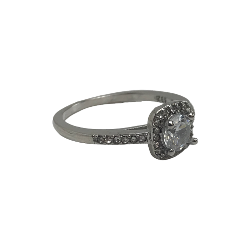 One Off Joblot of 59 Mixed Rhinestone Silver Fashion Rings