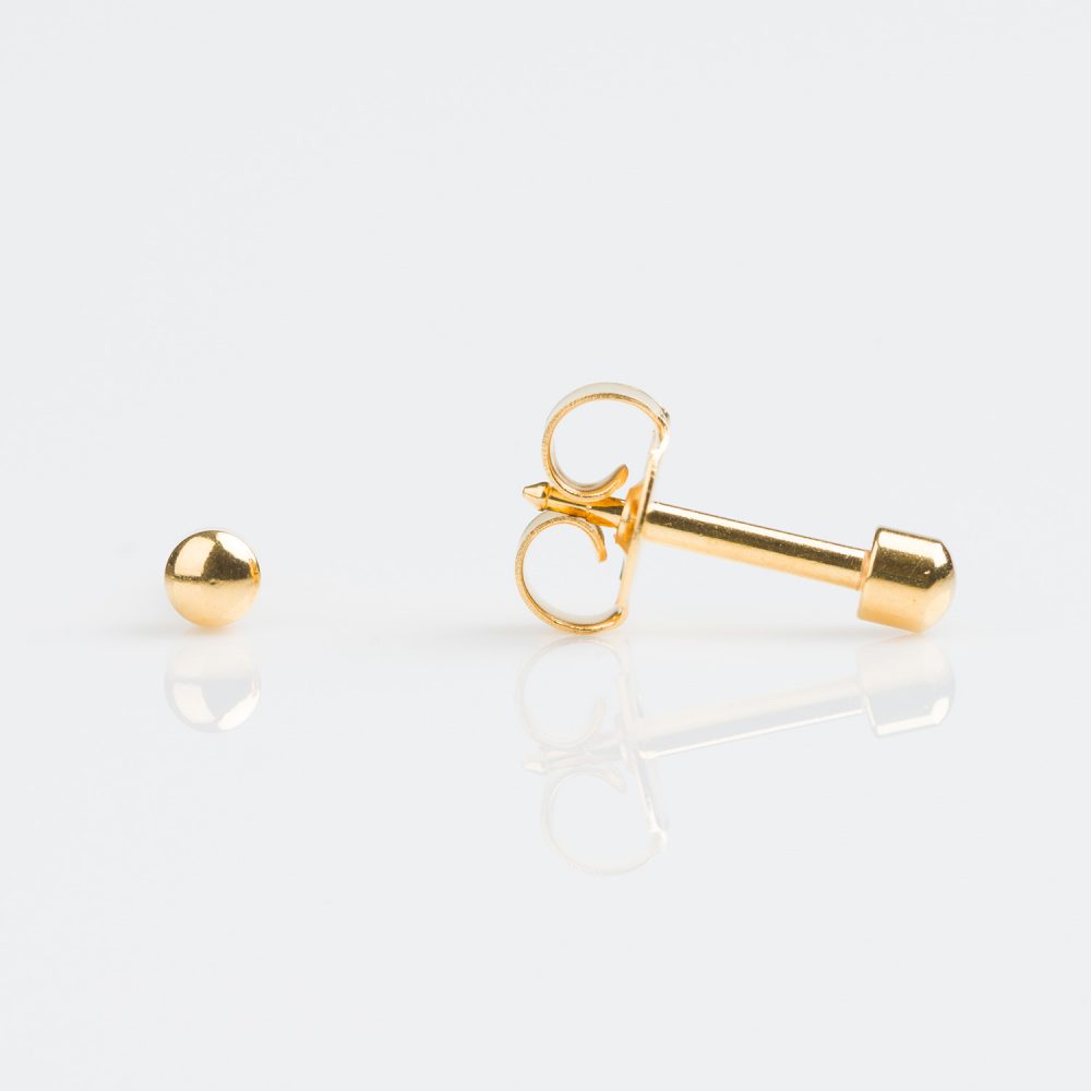 BROADWAY GEMS STUDEX Earring Birthstone ( March ) gold | Shopee Philippines