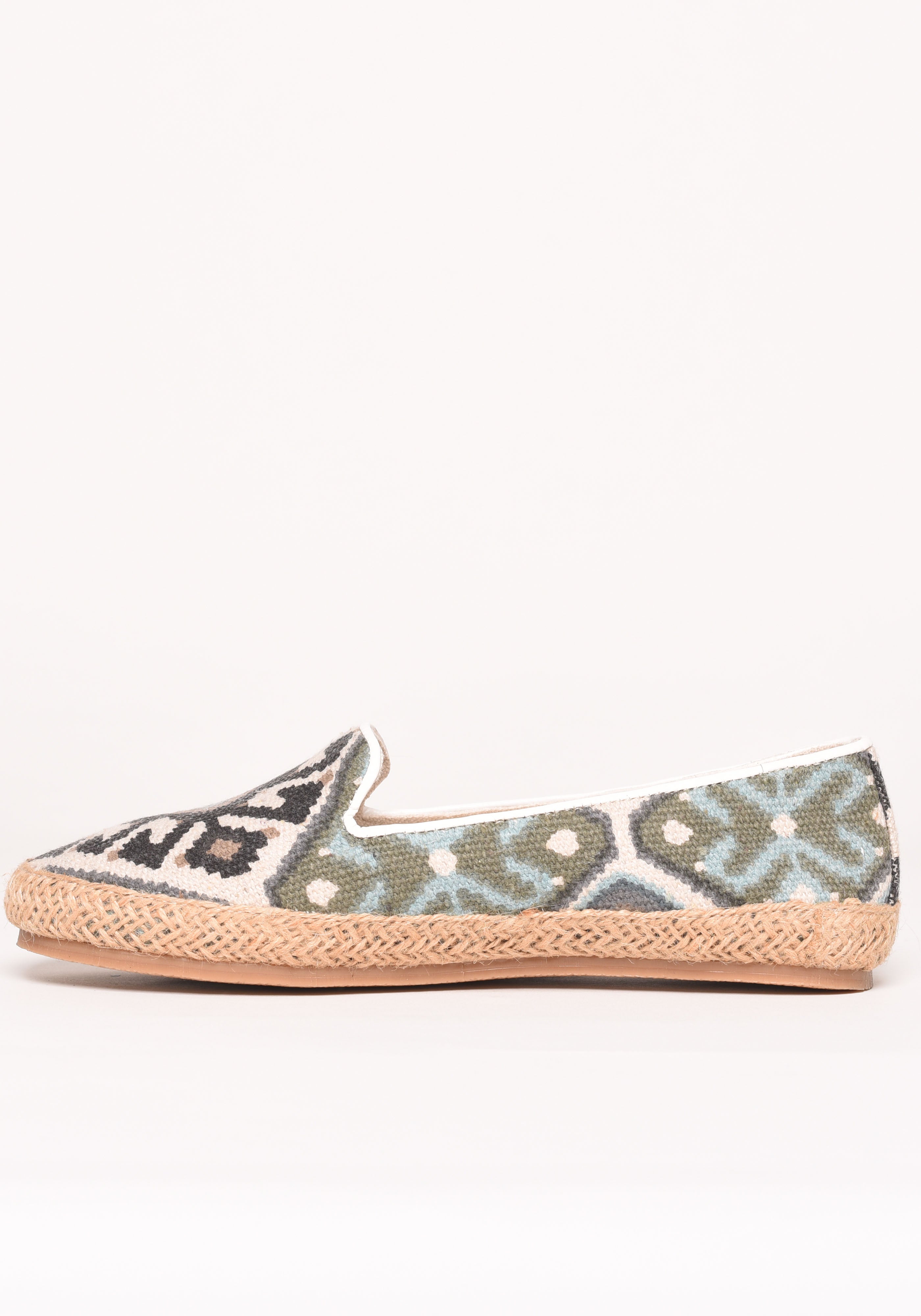 Brakeburn multicolour espadrille detail 2