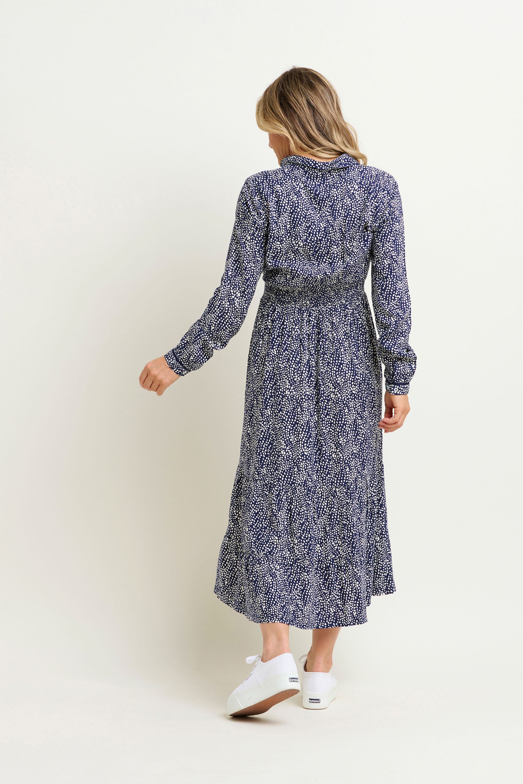 Brakeburn Flowing Spots dress additional view 2