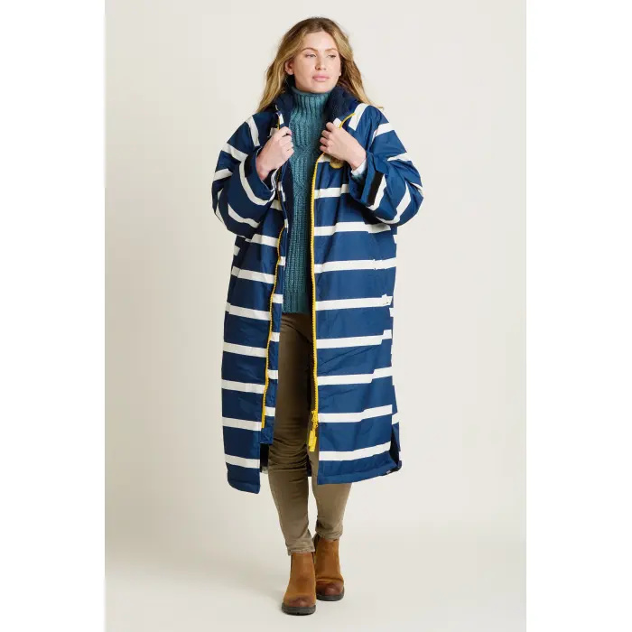 Brakeburn Nautical Stripe changing robe detail 2