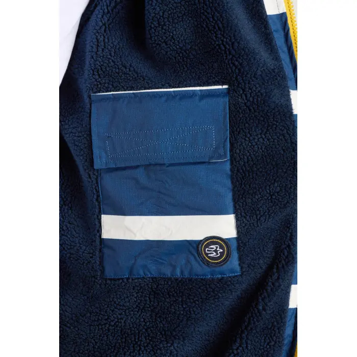 Brakeburn Nautical Stripe changing robe detail 4