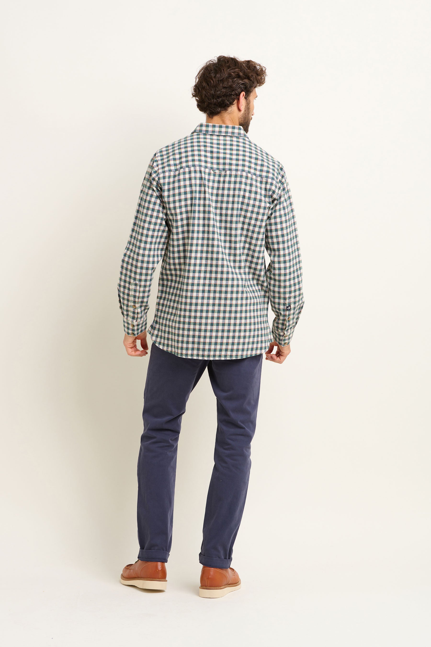 Brakeburn Navy Gingham Shirts - view 1