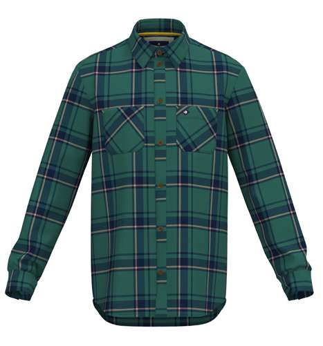 Brakeburn Green Check Shirts - view 1