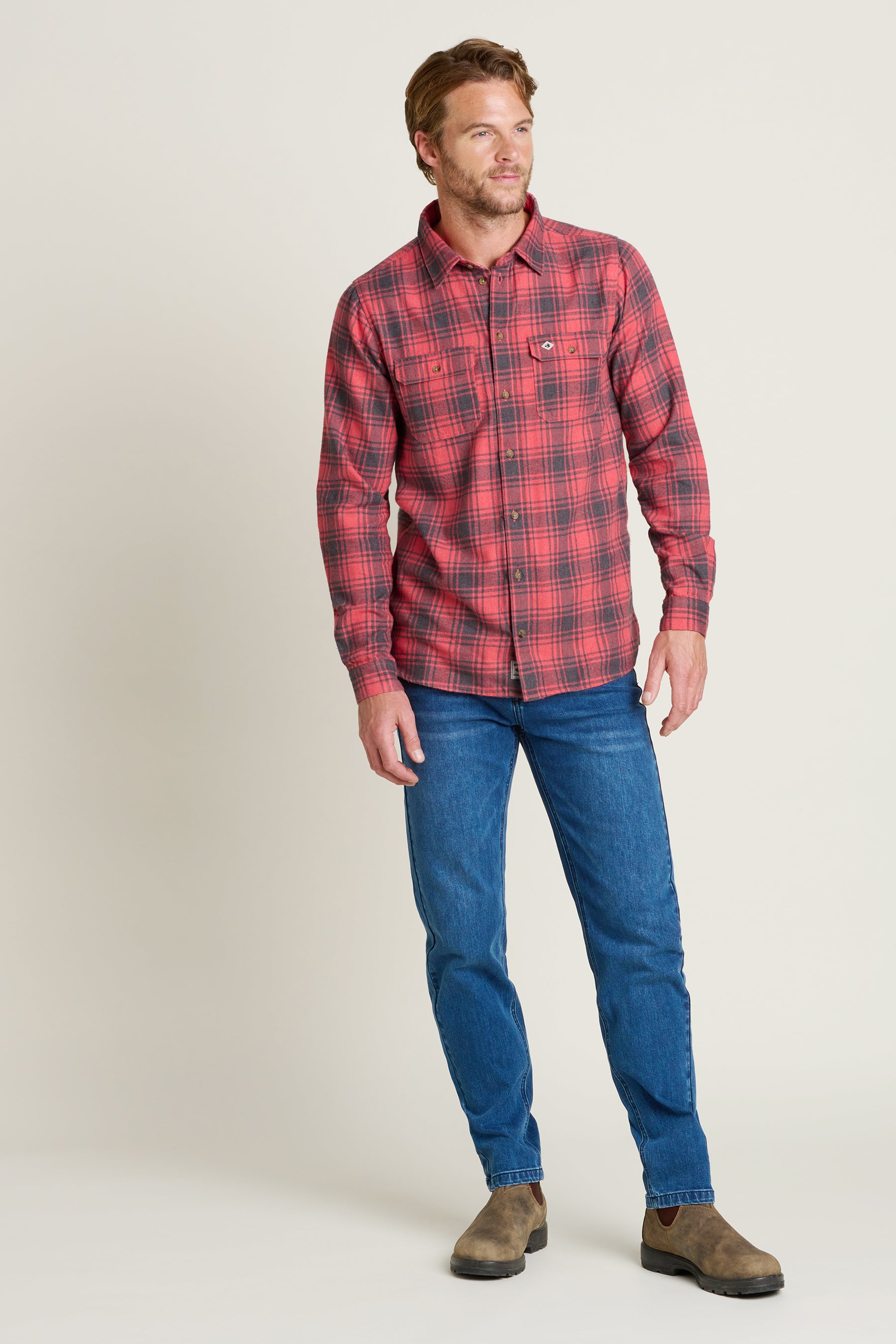 Brakeburn Pink Checked Shirts - view 1