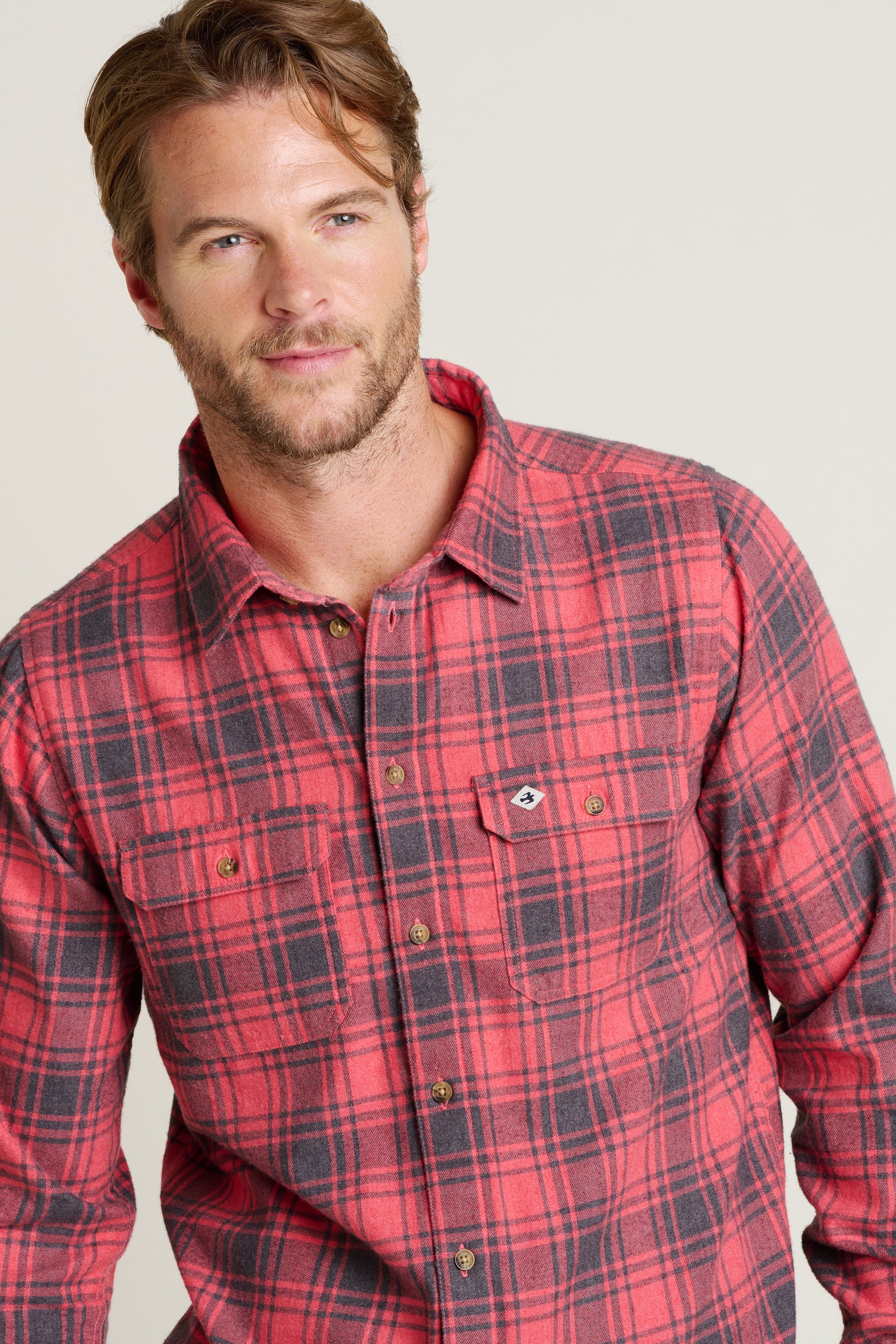 Brakeburn Pink Checked Shirts - view 2