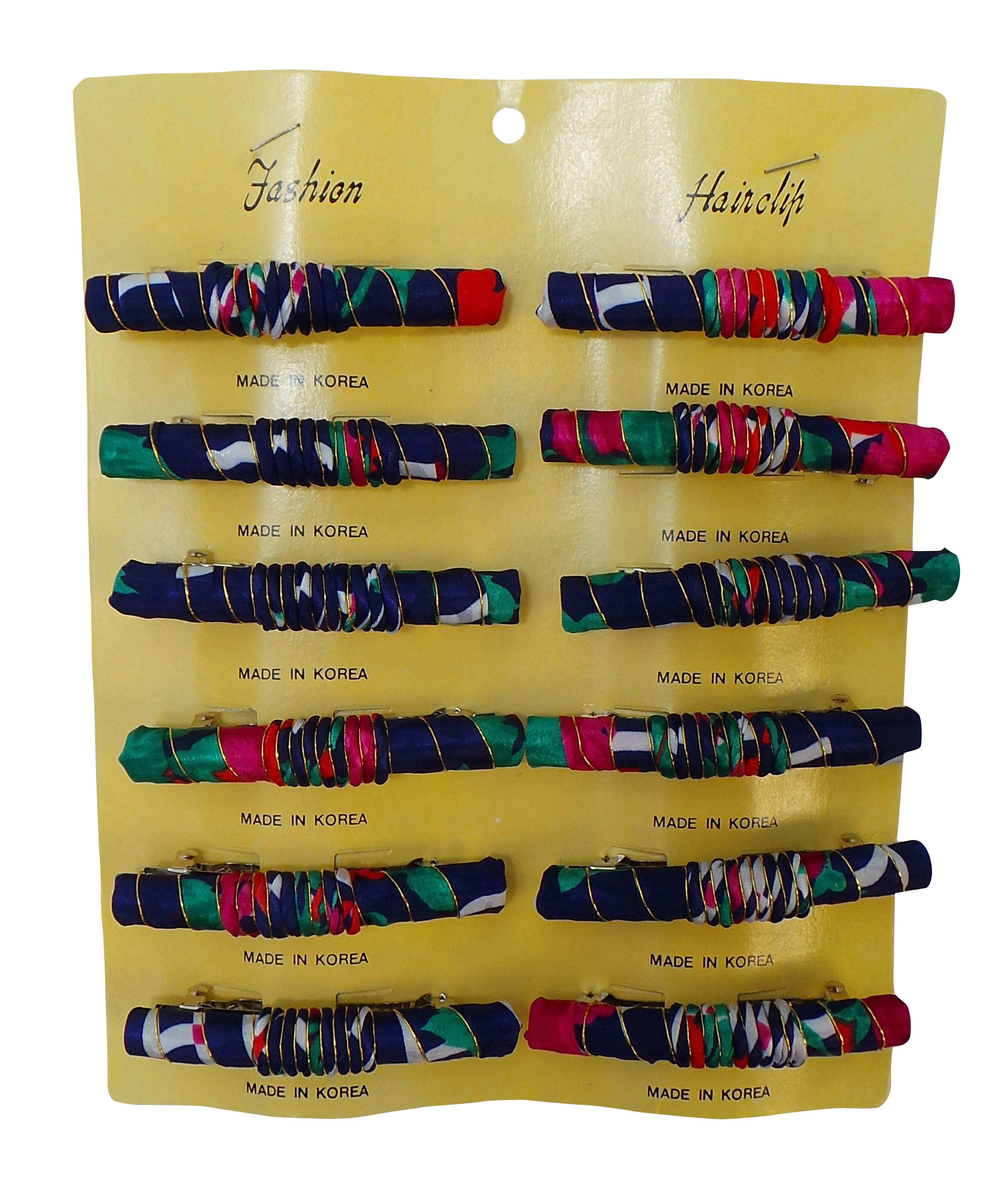 Wholesale Joblot of 120 Beautiful MultiColoured Fashion Hair Clips