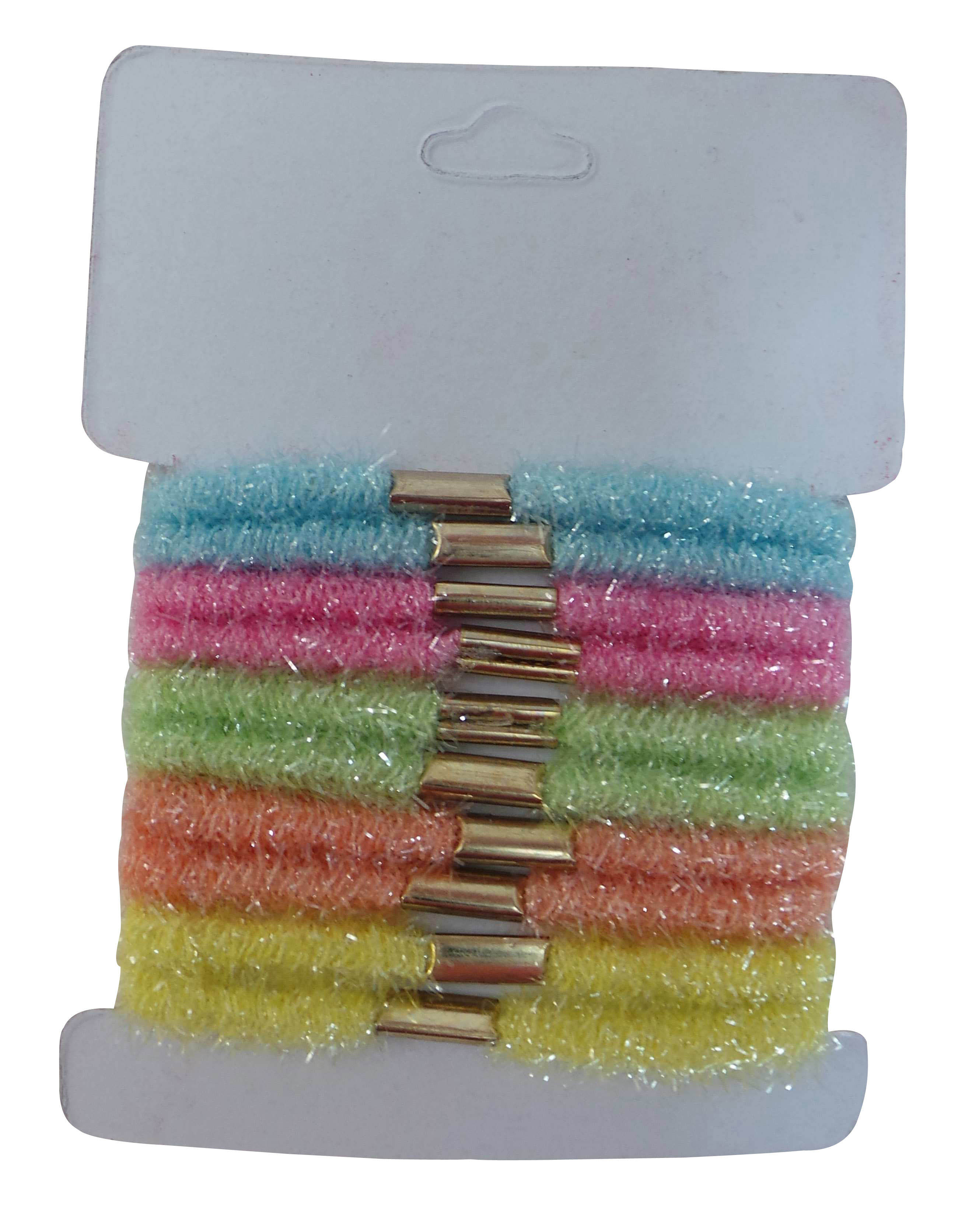 Joblot of 120 Ladies Hair Bands Blue Pink Green Orange & Yellow