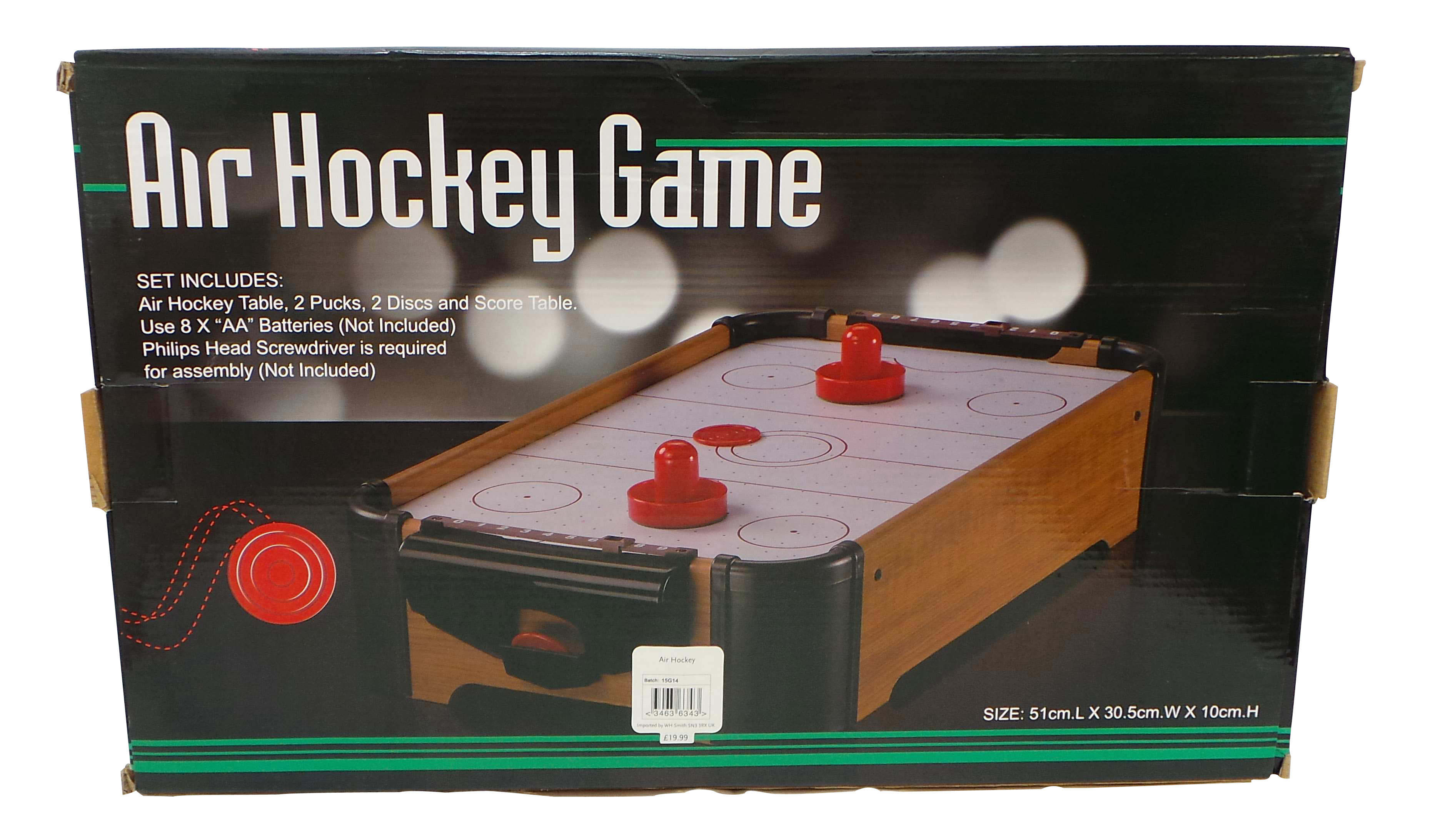 Joblot of 29 Air Hockey Table Games With Pucks Discs & Score Table